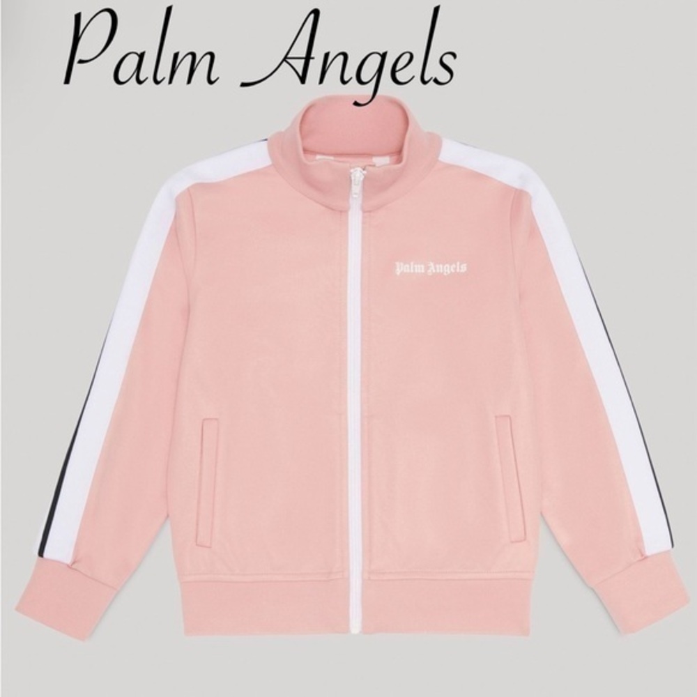 Palm Angels Girls Pink Track Jacket, NWT, Size 10